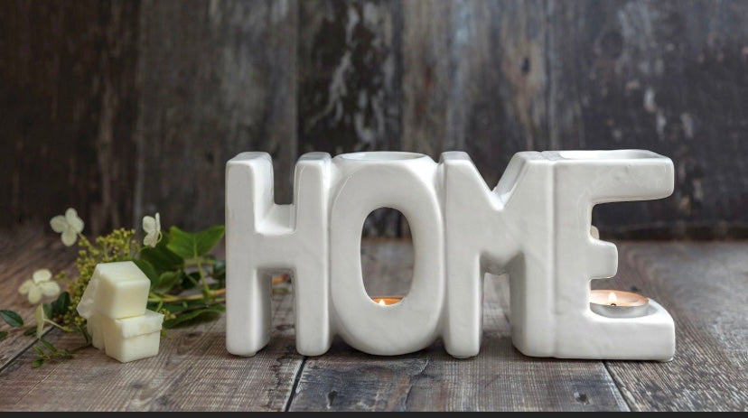 HOME White Double Burner