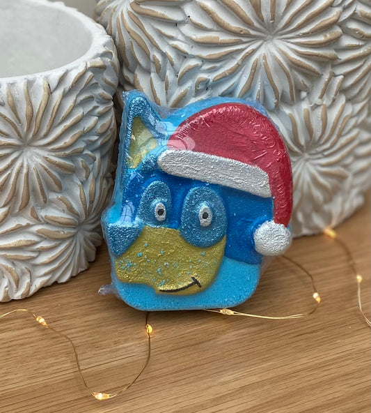 Christmas Bluie Bath Bomb Large